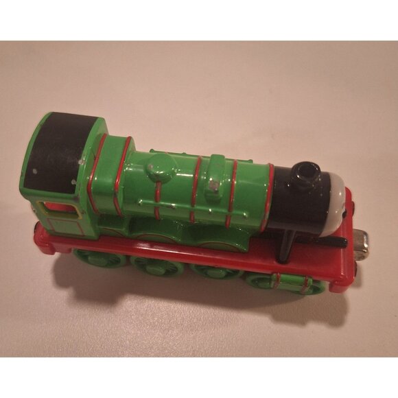 2002 Thomas & Friends Henry the Green Engine Die-Cast Metal Train Toy Vtg - Picture 2 of 9